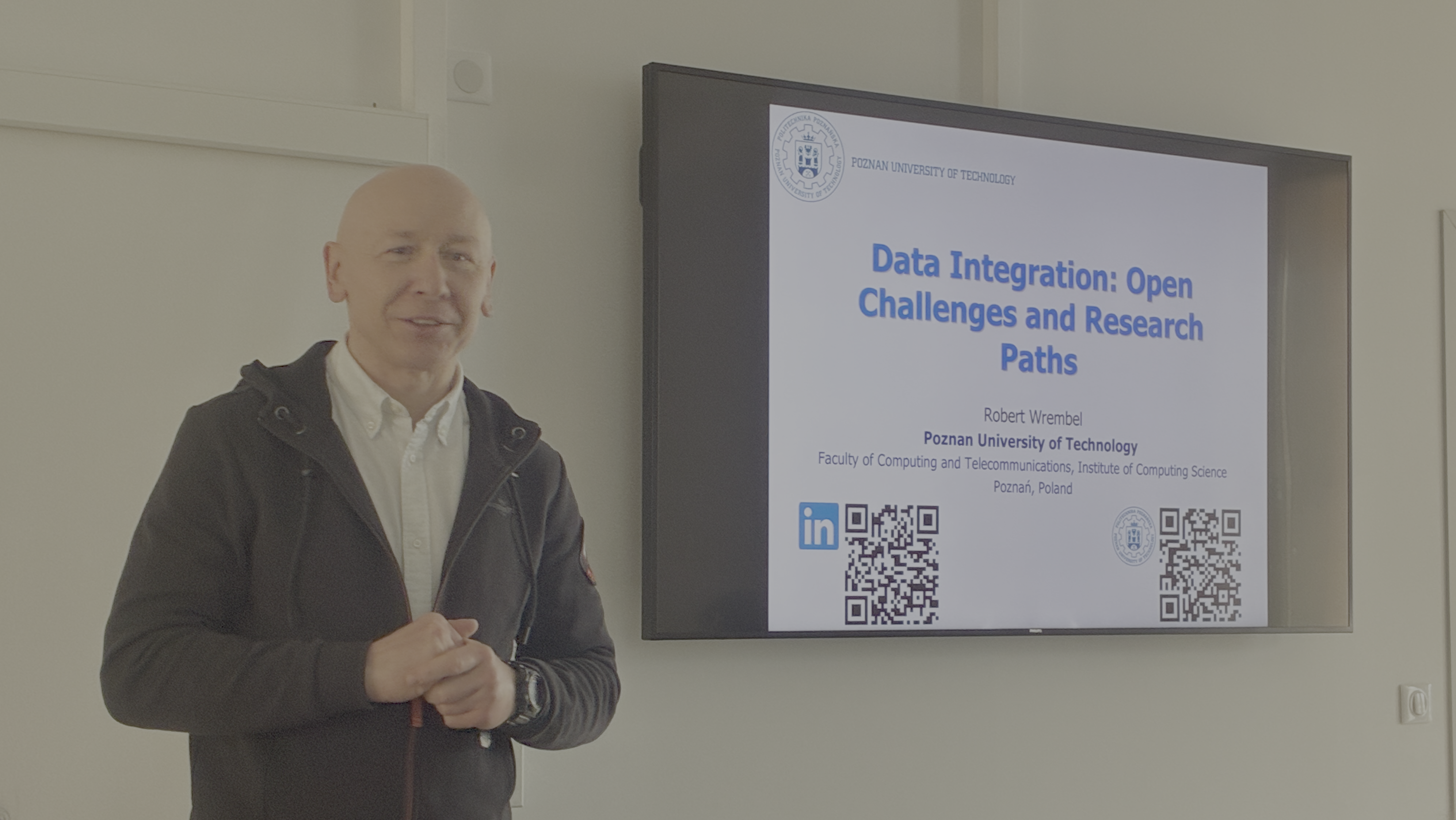 May 19, 2026: Robert Wrembel's Talk on Data Integration